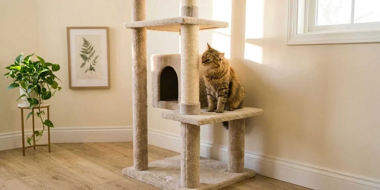 Comment changer la corde d'un arbre à chat sans tout démonter