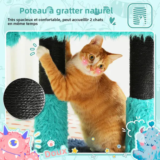 Arbre à Chat Monstre pour Chats | Arbre à Miaou Monstre