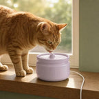 Fontaine à eau chat céramique silencieuse | Otou