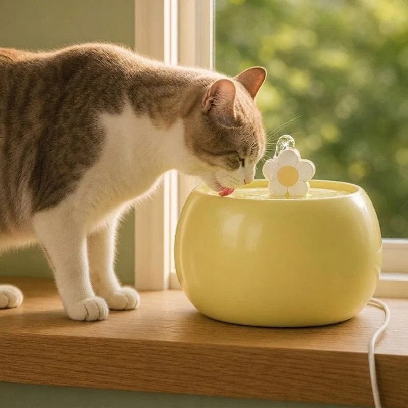Fontaine pour chat billes céramique | Ryou
