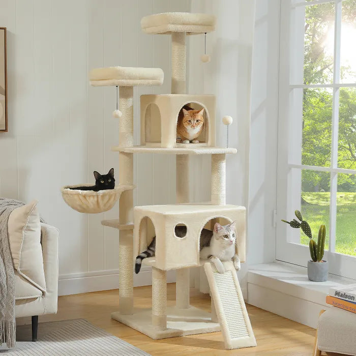 Arbre à chat avec griffoir Gris foncé | Arbre à Miaou espérite
