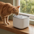 Fontaine à eau pour chat silencieuse | Kisou
