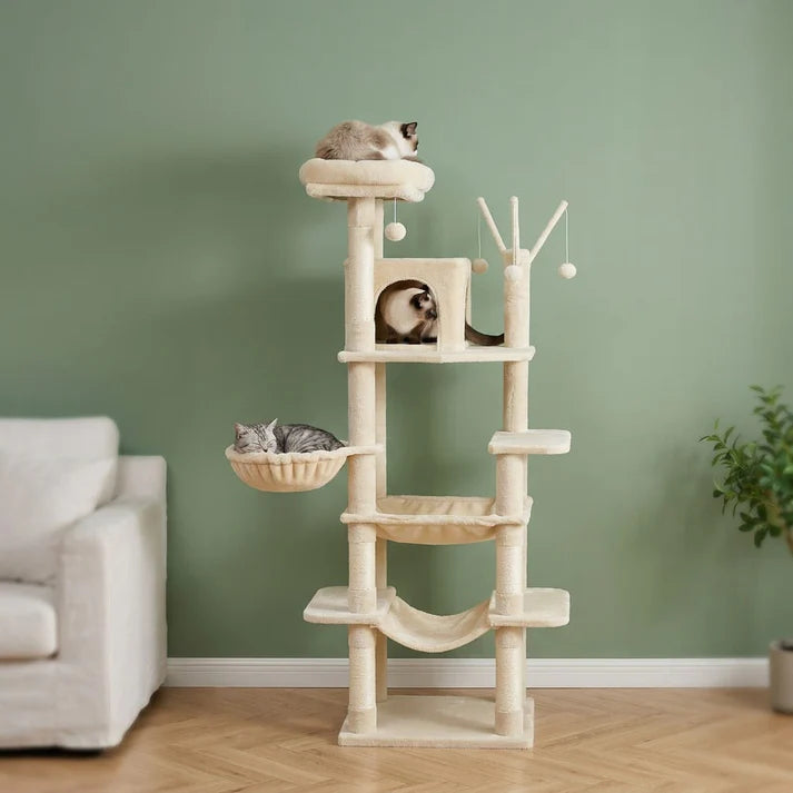Arbre à chat xxl pour maine coon | Raiou