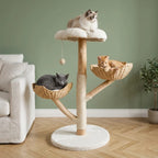Arbre à chat avec bois flotté | Umio