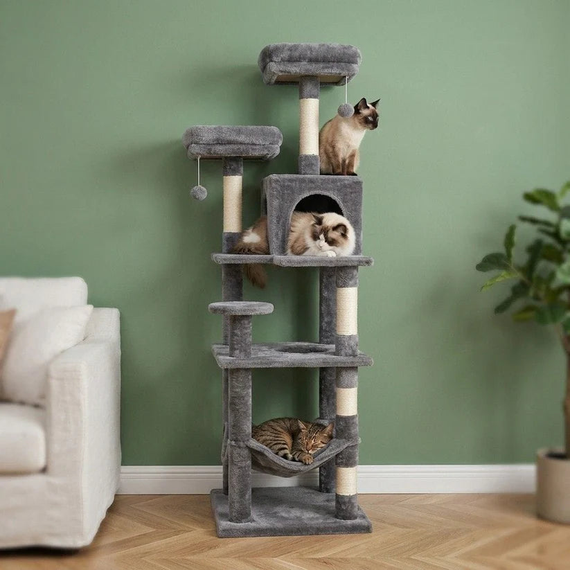 Arbre à chat avec hamac xxl | Amo