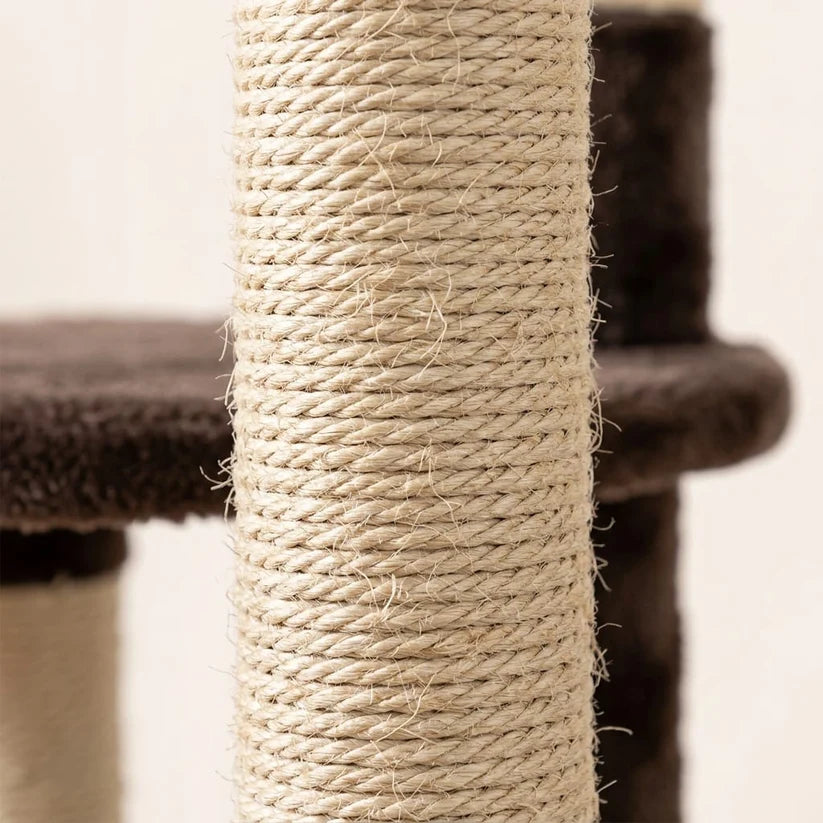 Arbre à chat beige et marron | Kenou
