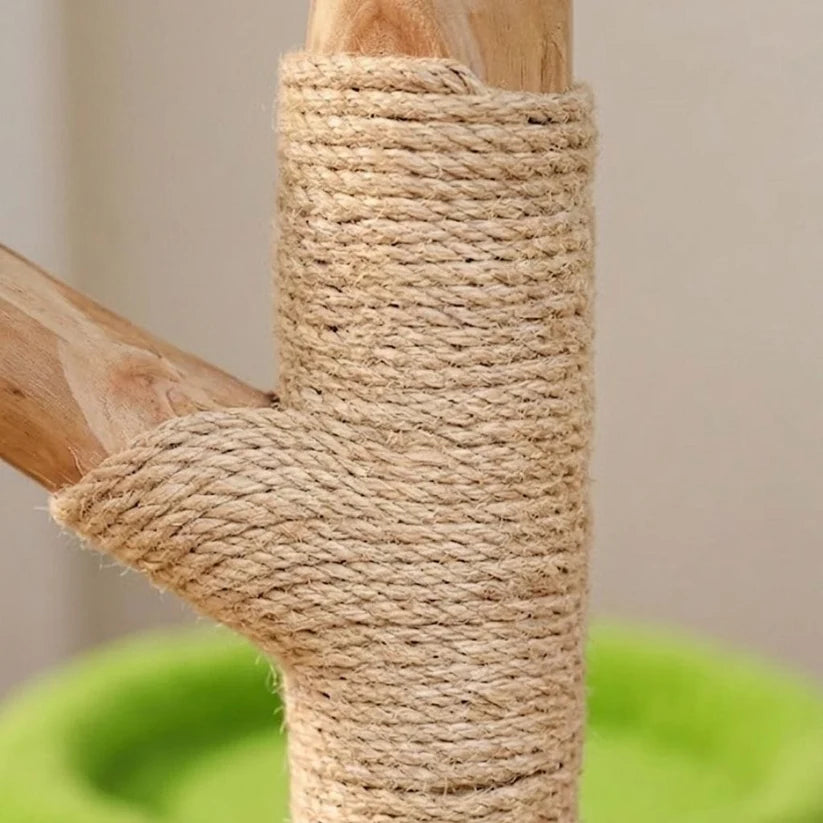 Arbre à chat bois brut | Arashia