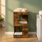 Arbre à chat bois design | Shimau