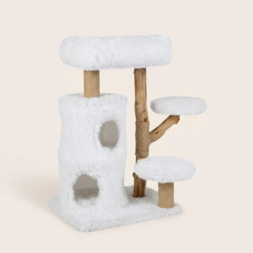 Arbre à chat bois flotté et sisal | Kikua