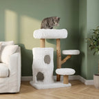 Arbre à chat bois flotté et sisal | Kikua