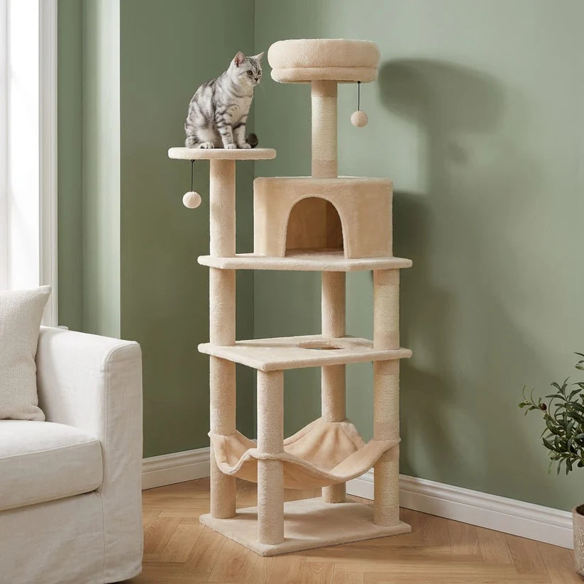 Arbre à chat griffoir design | Bijina