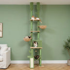 Arbre à chat colonne fixation plafond | Hashirai