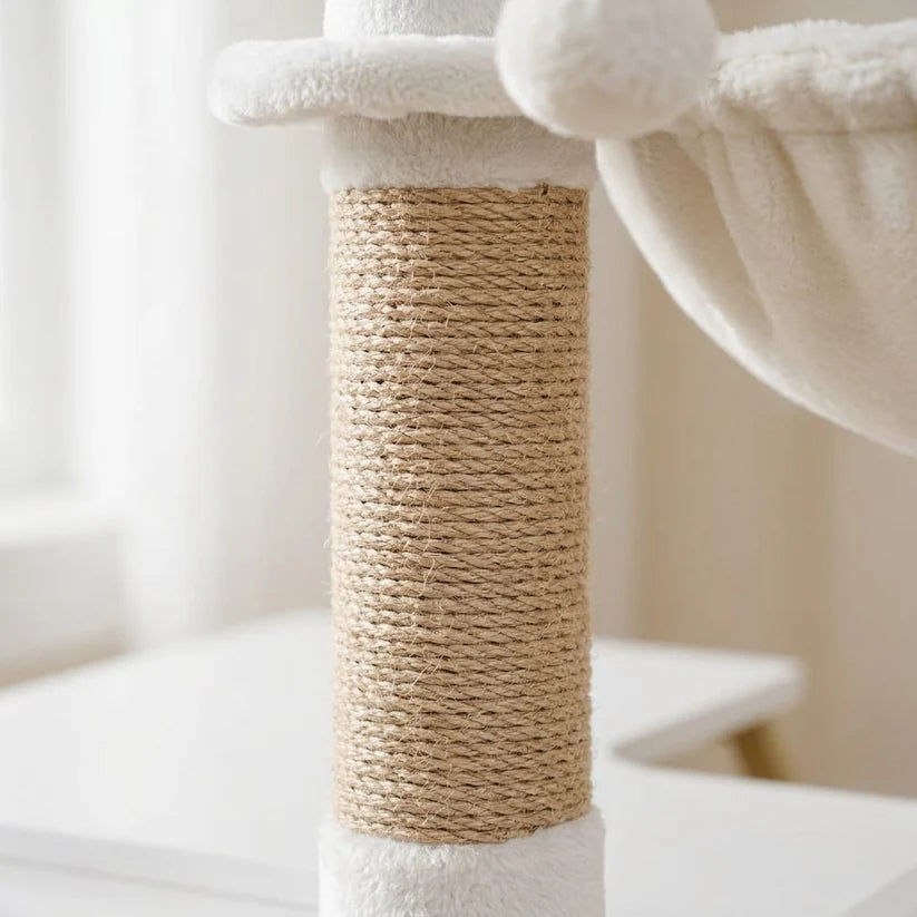 Arbre à chat caisse en bois | Amio