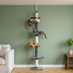 Arbre à chat à fixer au plafond | Kanou