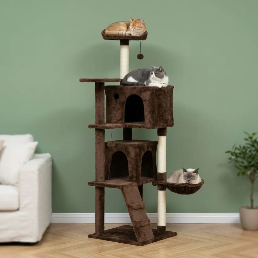 Arbre à chat d'angle design — Aoia