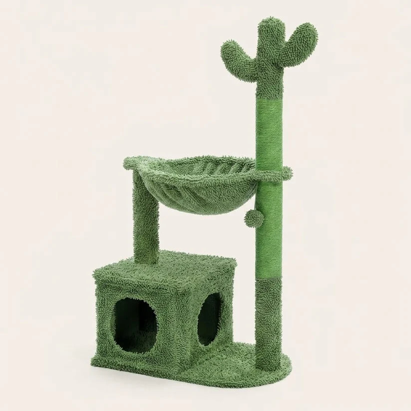 Arbre à chat design cactus | Fujio