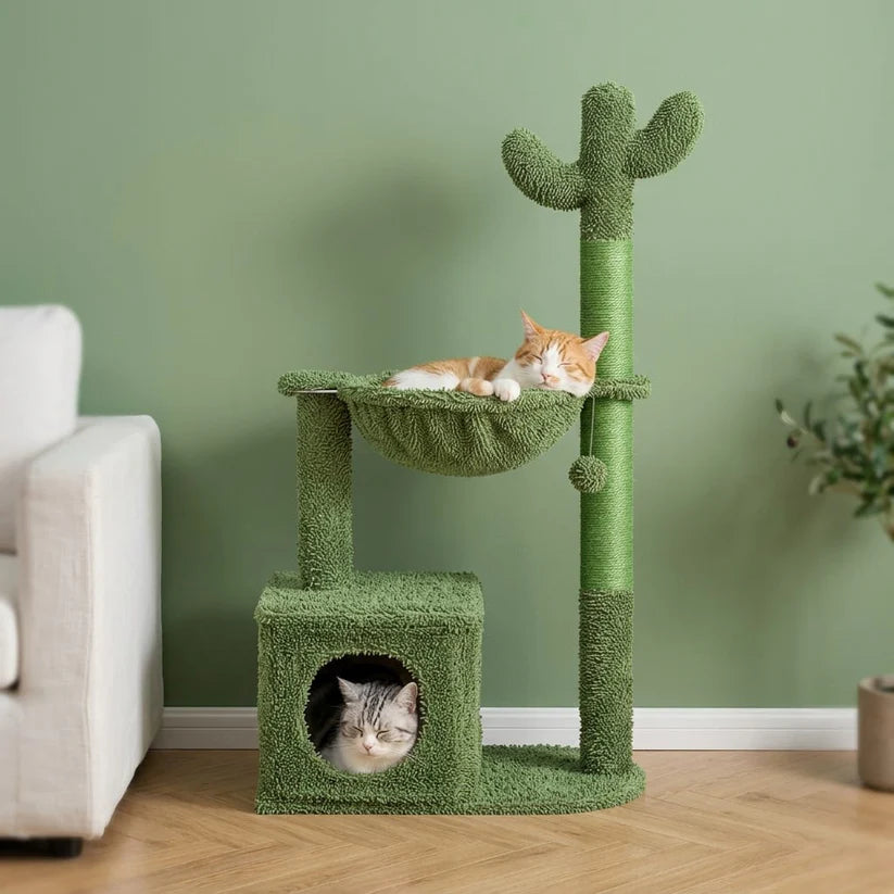 Arbre à chat design cactus | Fujio
