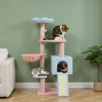 Arbre à chat design fleur | Kaneo