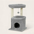 Arbre à chat design gris | Nikou