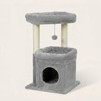 Arbre à chat design gris | Nikou