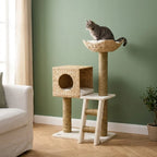 Arbre à chat design osier | Kago