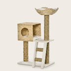 Arbre à chat design osier | Kago