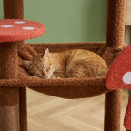 Arbre à chat en angle pour maine coon | Funeo