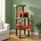 Arbre à chat en angle pour maine coon | Funeo