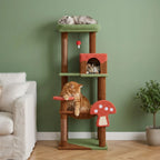 Arbre à chat en angle pour maine coon | Funeo