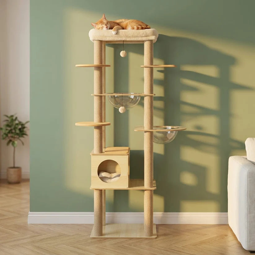 Arbre à chat en bois | Moris