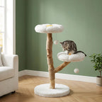 Arbre à chat en bois flotté | Mahou