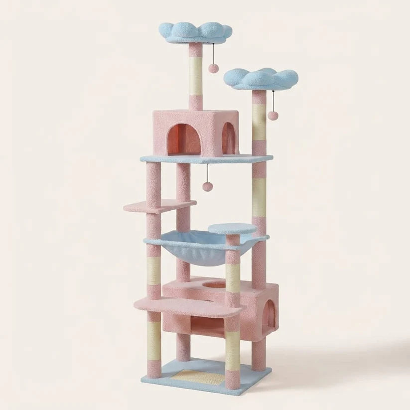 Arbre à chat forme fleur | Oukoua