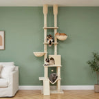 Arbre à chat hauteur plafond | Kumou
