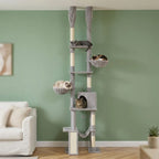 Arbre à chat jusqu'au plafond | Mugeno