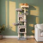 Arbre à chat maine coon beige | Shirou