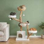 Arbre à chat maine coon bois flotté | Nagareo