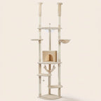 Arbre à chat plafond beige | Hoshia