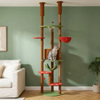Arbre à chat plancher au plafond | Ishia