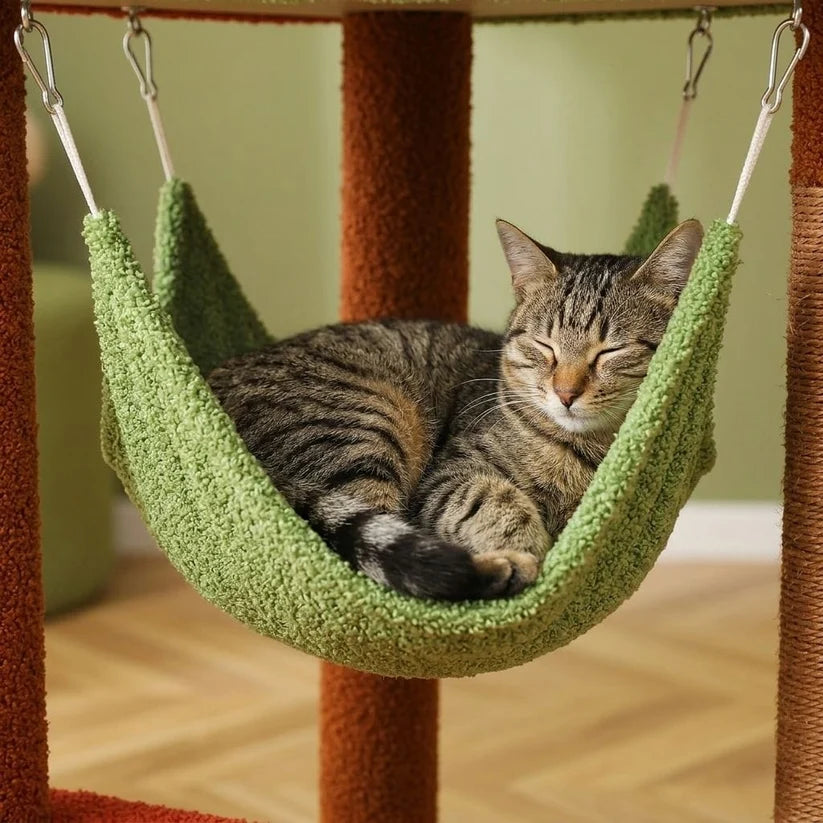 Arbre à chat plancher au plafond | Ishia