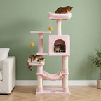 Arbre à chat blanc design | Shiou