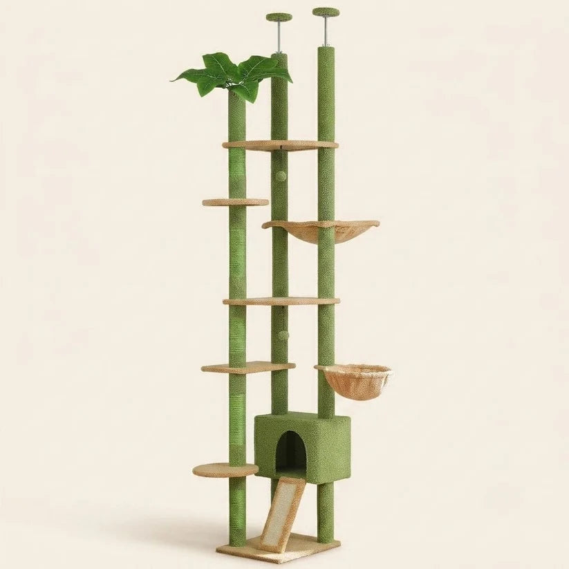 Arbre à chat sol au plafond | Zenkou
