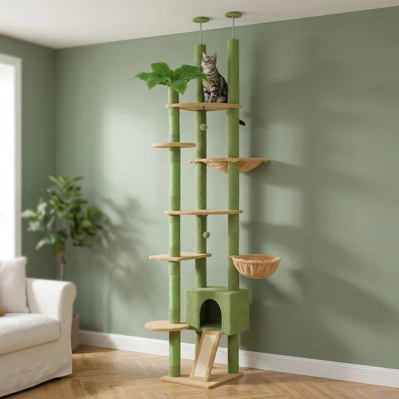 Arbre à chat sol au plafond | Zenkou