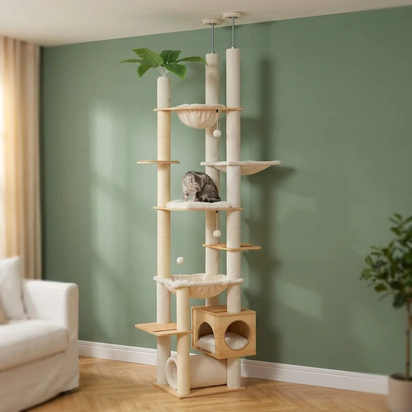 Arbre à chat xxl beige |Taou