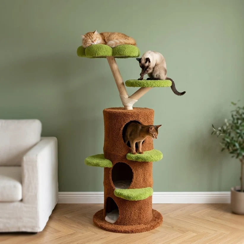 Arbre à chat xxl bois flotté | Okau