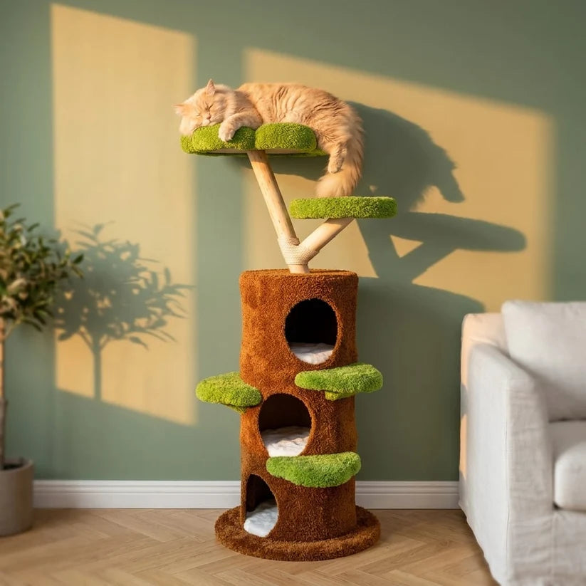 Arbre à chat xxl bois flotté | Okau