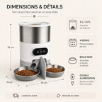 Distributeur automatique de croquettes | Duo