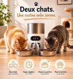 Distributeur automatique de croquettes | Duo