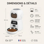 Distributeur de Croquette pour Chat Connecté | Sereine