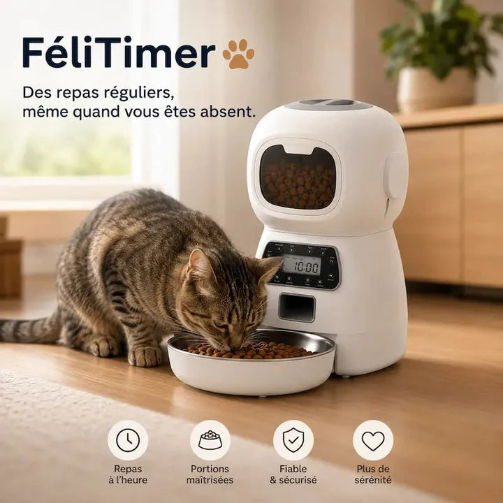 Distributeur de Croquette pour Chat Connecté | Sereine
