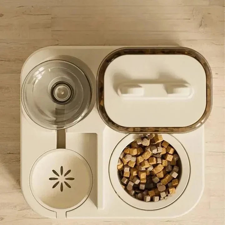 Distributeur croquettes & eau | Duos